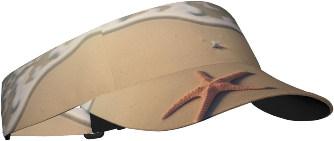 Beach Foam Wave Sun Visor Hat for Women Men Outdoor Sports Golf Visor Beach Travel Tennis Cap