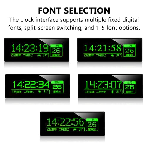 Analizador de espectro musical con pantalla LED rítmica e interfaz personalizable 8