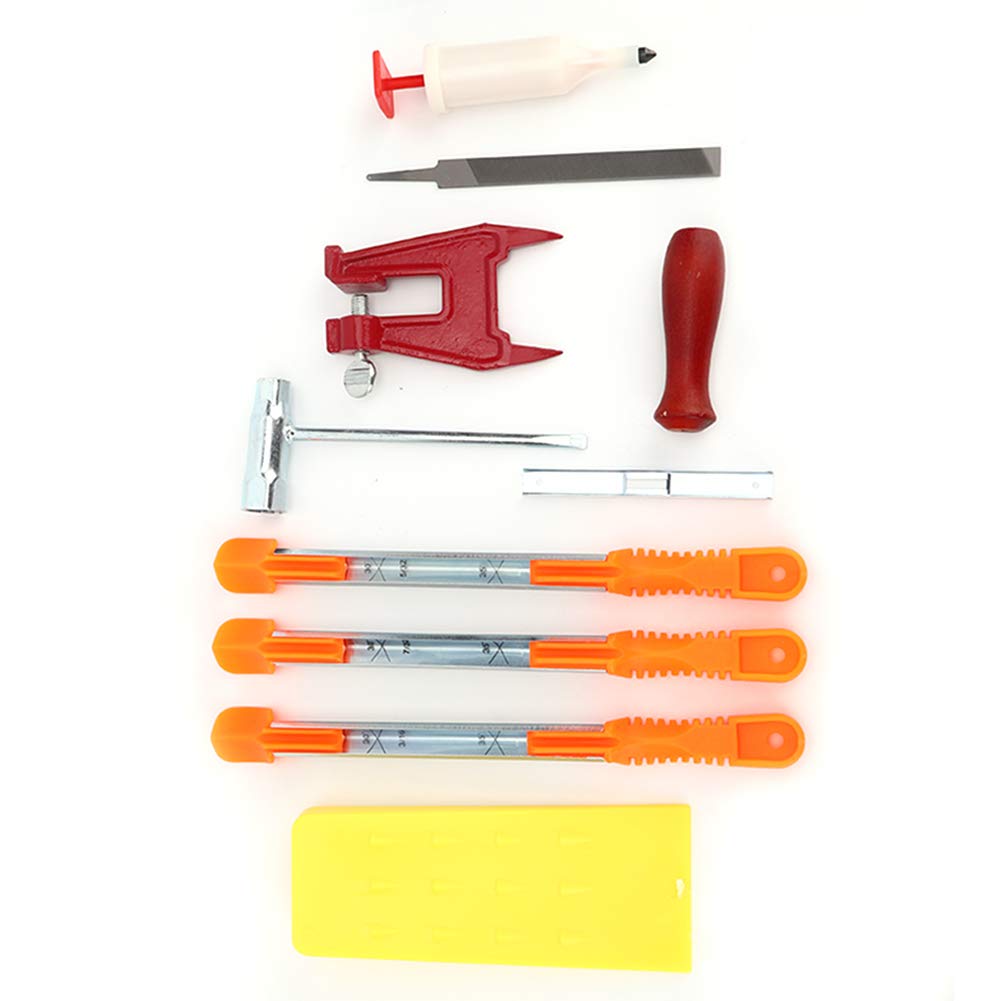 Kit Lime per Motosega UTENSILE per AFFILATURA Parti INDUSTRIALI per Lime di Motosega