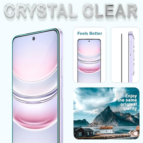Image of ArmourPro Military Grade Gorilla Tempered Glass Compatible For Realme Narzo 80 Lite, P3x and Realme 14X (6.67 Inch) With Easy Installation Kit | Edge-To-Edge Protector Coverage | Black, Pack of 2