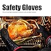 18 Inch Neoprene Heat Gloves - Flame Retardant and Oil Proof Safety Gloves for Industrial Maintenance and Cleaning - and Alkali with Wavy Anti Slip Texture #4
