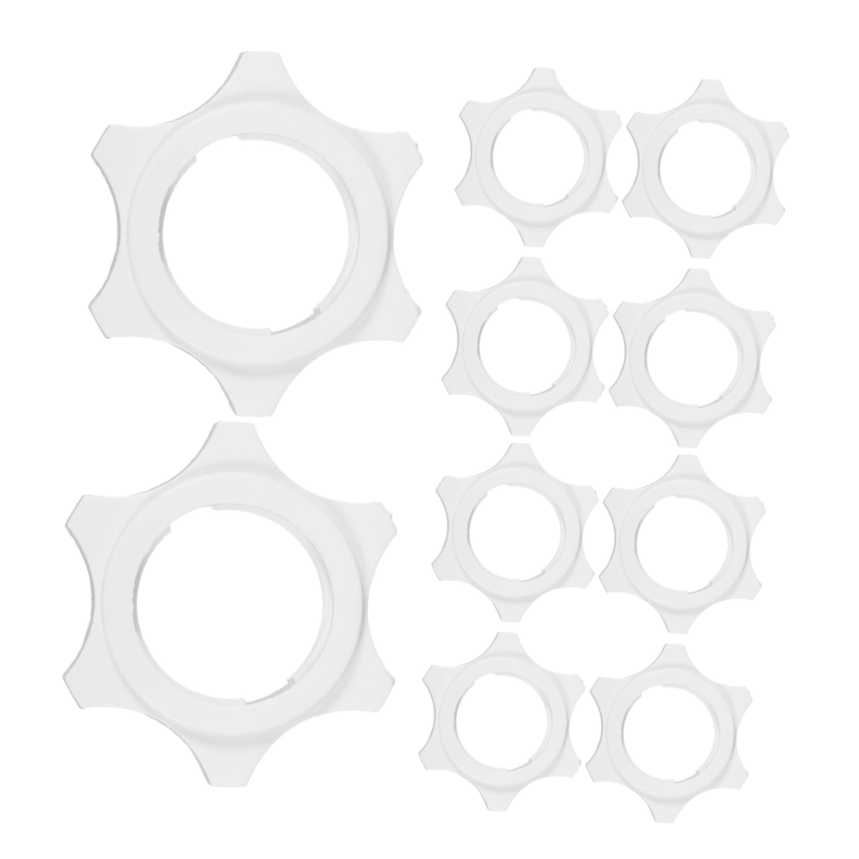 Mikikit Electric Fan Nuts 10pcs Fan Nut Replacements for Floor Ceiling and Tower Fans Simple Design