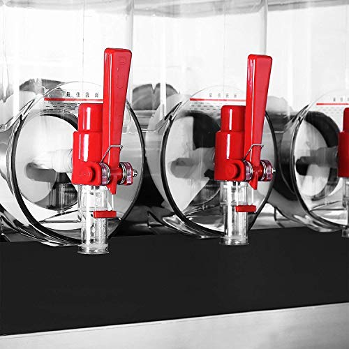 Kolice Kommerzielle Kühlung von Getränken Küchengeräte 3x15L große Tanks Gefrorene Getränkeherstellungsmaschine Kühlen von Eis Slush-Maschine Gefrorene Getränkekühlung Slushie-Maschine – Bild 5