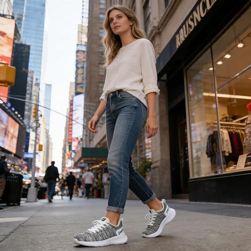 Image of Beita Women's Width Walking Shoes Wedge Running Tennis ActiveFloat Non-Slip Comfortable Breathable Sports Athletic Rubber Outsole Sneakers, Breathable,Workout, Gym, Fashion