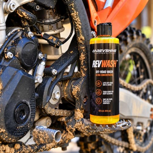 RevShine Products REVWASH-16OZ Dirt Bike Wash