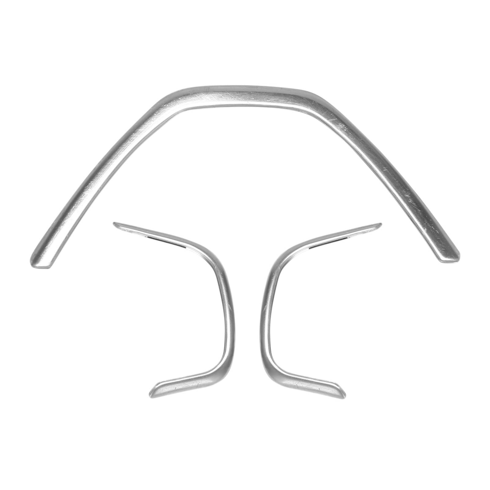 IKOCHI Decoración del panel del panel del volante del acero inoxidable con la cubierta de la cubierta del estilizador del automóvil compatible con FREET GB5 6 7 8 2016+
