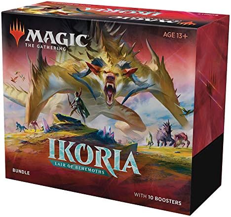 Magic The Gathering Ikoria Lair of Behemoths, Bundle, Inglês, Cai...