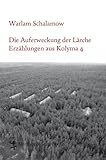  Die Auferweckung der Lärche: Erzählungen aus Kolyma 4 (Schalamow - Werke in Einzelbänden)
