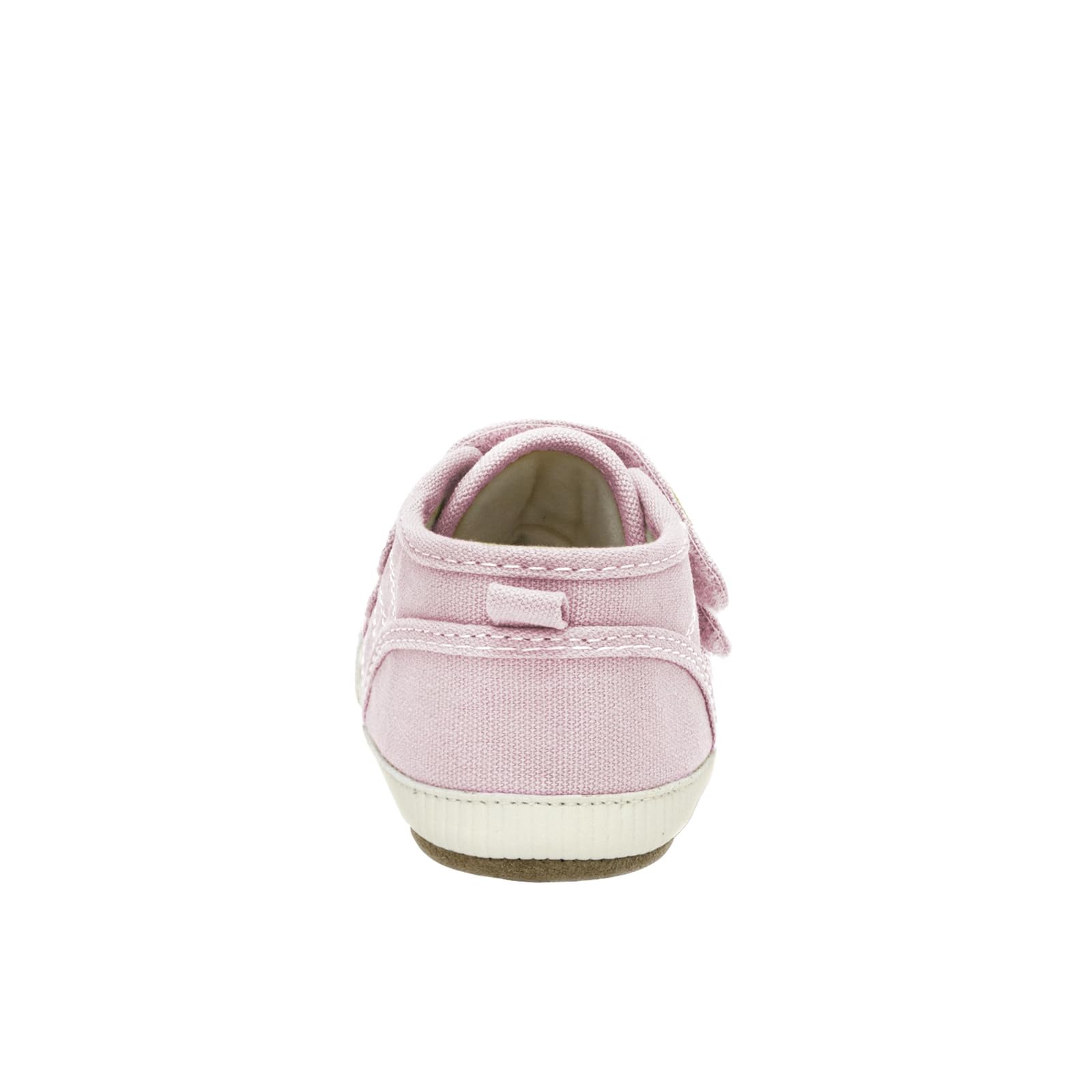 Robeez First Kicks Baby Girl and Unisex Shoes and Sneakers for Infant/Toddlers, Joleen Pink, 12-18