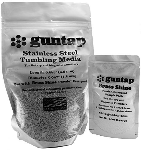 Stainless Steel Tumbling Media Pins - 0.047" Diameter, 0.255" Length (3 lb Pack)