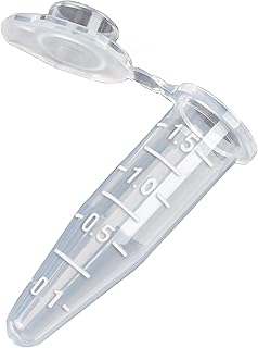 1.5 mL Graduated microcentrifuge Tube, CP, Natural (500 per Rack)