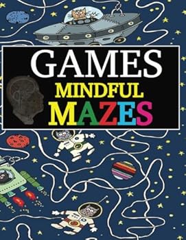 Paperback Games - Mindful Mazes: Fun and Challenging Maze Activity Book