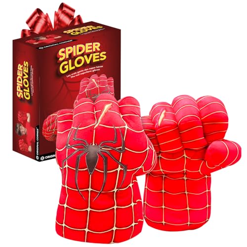 Guantes de Boxeo Gigantes de Spider | Superhéroes | Juguetes para niños | Puño de Espuma con Correas | Cosplay | Juegos | Disfraz | OriginalCup®