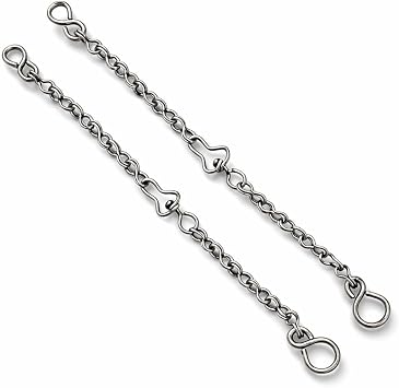 M-Royal Saddles Replacement Charro Freno Bit Chains Cadenillas