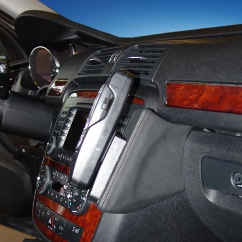 KUDA Console Telefono Per Mercedes Classe C W204 (2007-2011) – Pelle Sintetica Nera, LHD - 2