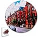 Regno Unito Inghilterra Manchester Puzzle 195 pezzi animali di forma rotonda in legno per bambini puzzle per adulti souvenir regalo 16,5 × 16,5 pollici