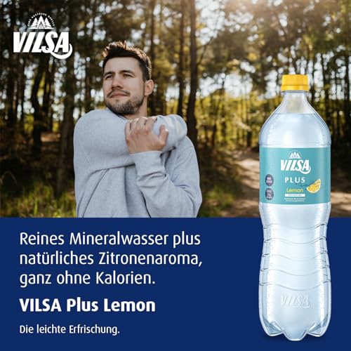 VILSA Plus Lemon, 6 x 1,00 l PET