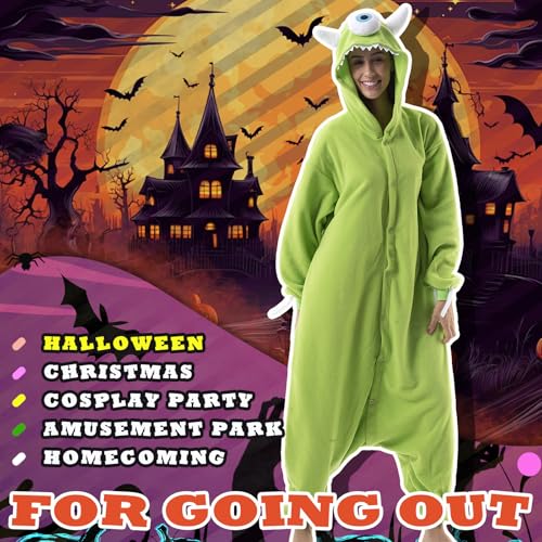 Beauty Shine Unisex Adult Onesie One Piece Pajamas Cosplay Cartoon Costume Halloween Christmas Sleepwear Jumpsuit Homewear4