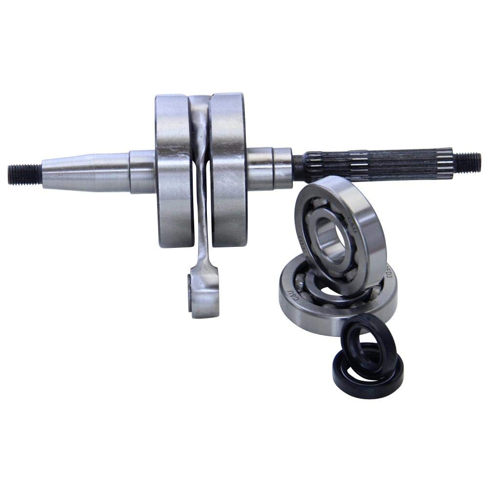 Kurbelwelle + Lager + Simmerring kompatibel mit Typhoon Sfera Zip Gilera Runner Piaggio TPH NRG