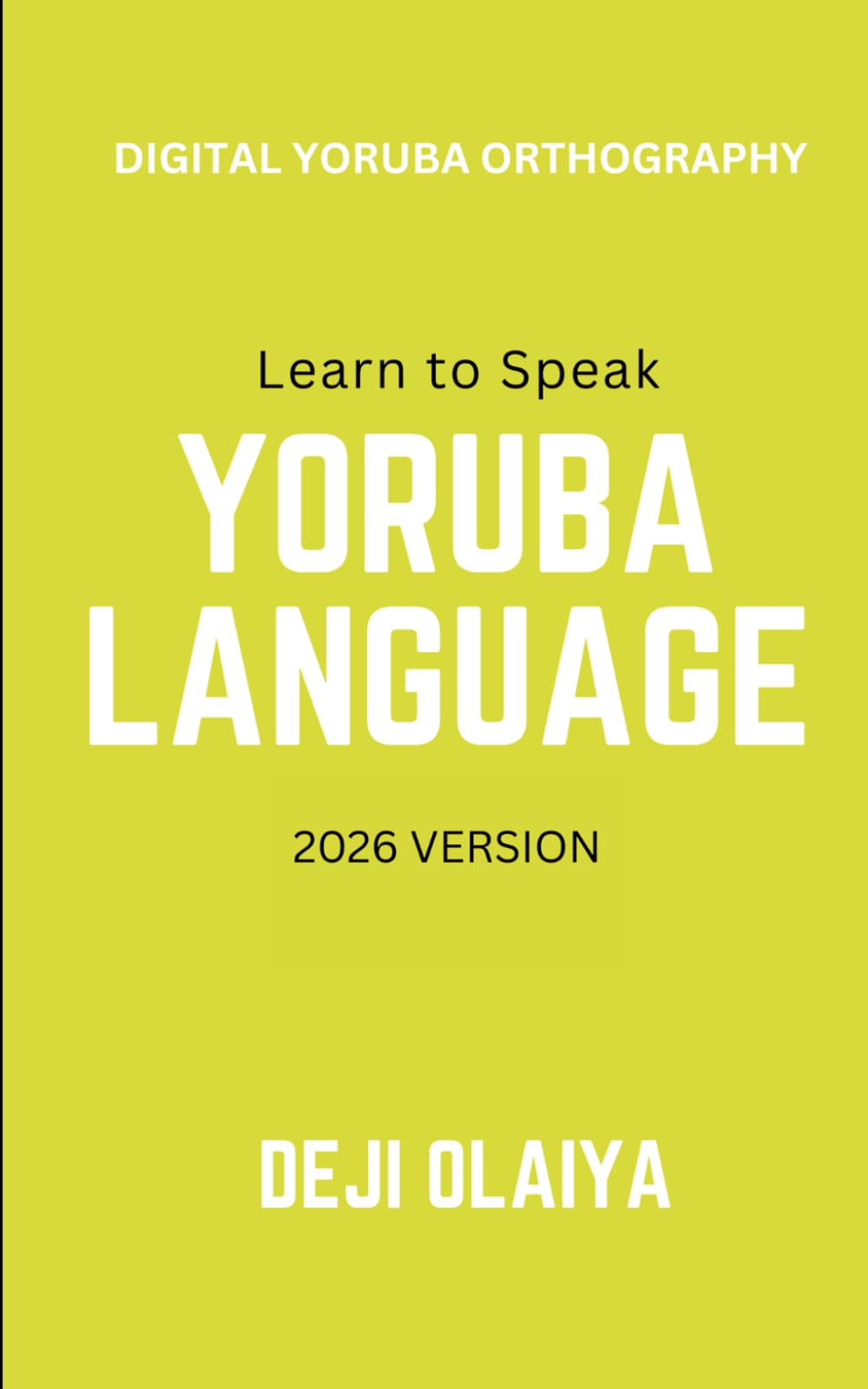 Learn to Speak Yoruba Language