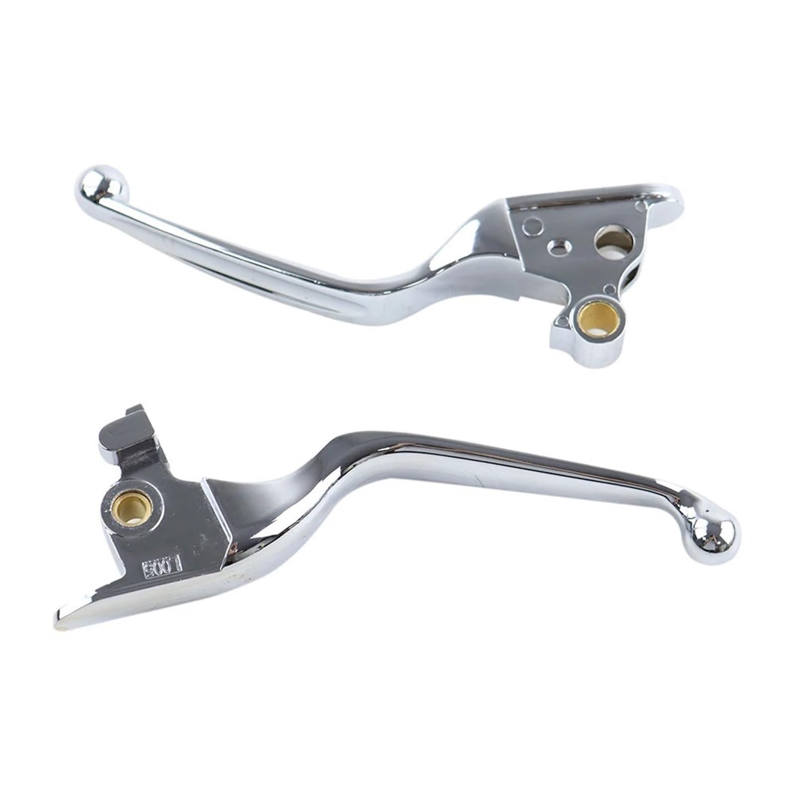 Kit de palancas de embrague y freno plata para Harley Sport Glide FLSB y Low Rider FXLR