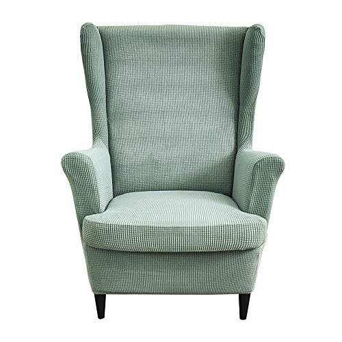 CHNSHOME Sesselhusse Ohrensessel 2 Stück Elastisch Sessel Überzug Bezug...