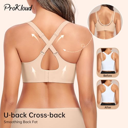 Bras for Women No Underwire Wireless Push up Bra Full Coverage Bralettes Comfortable Everyday Bras with Support and Lift3