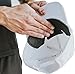 Golf Hat Sweat Liner – Prevents Stains & Odor by NoSweat- Patented Technology Made in The USA (12) Blk