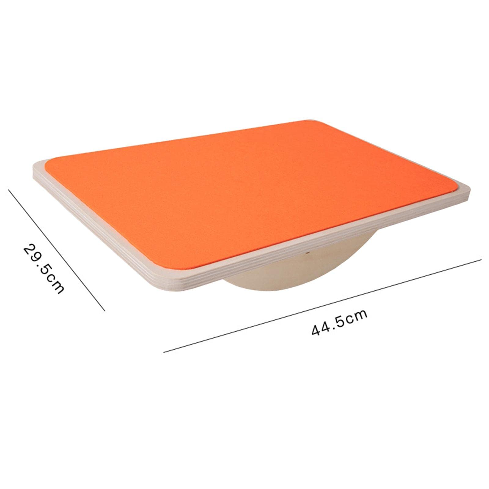 Balance Board Holz Trainingsspielzeug Gleichgewichtsbrett mit Rutschfester Oberfläche für Koordination Und für Kinder Eltern