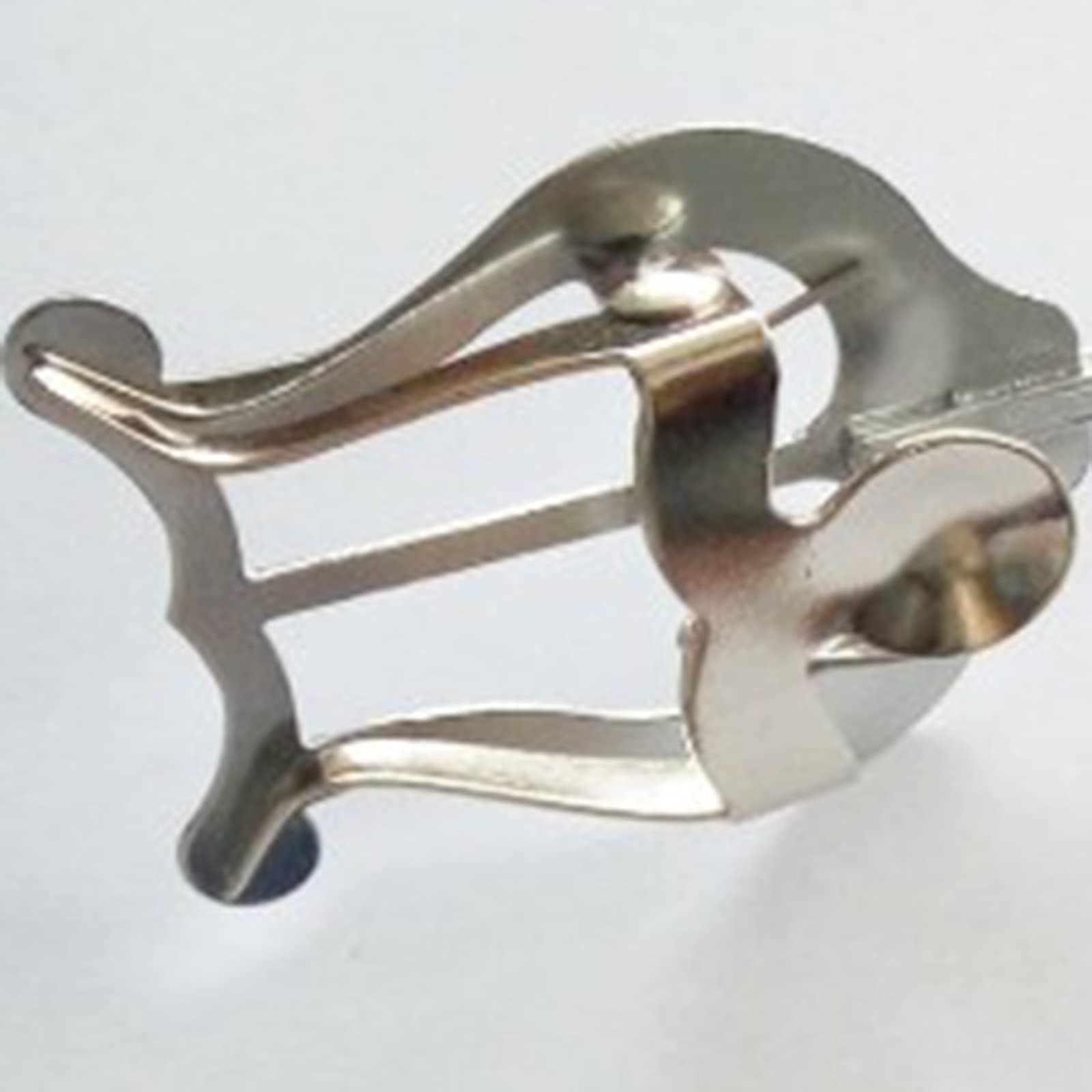 Homyl Lyre de Baryton de Trombone Euphonium Argenté