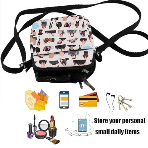 PXTIDY 100 Tv Show Characters Crossbody Bag Clarke Griffin & Lexa & Bellamy Blake Fans Crossbody Purse Tv Show Merchandise3