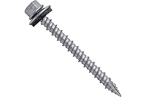 Rust-Resistant Sheet Metal Screws with EPDM Washers: Perfect for Tin Roof Panel Installation