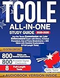 TCOLE All-in-One Study Guide: Ace the Texas Commission on Law Enforcement Exam with Ethics...