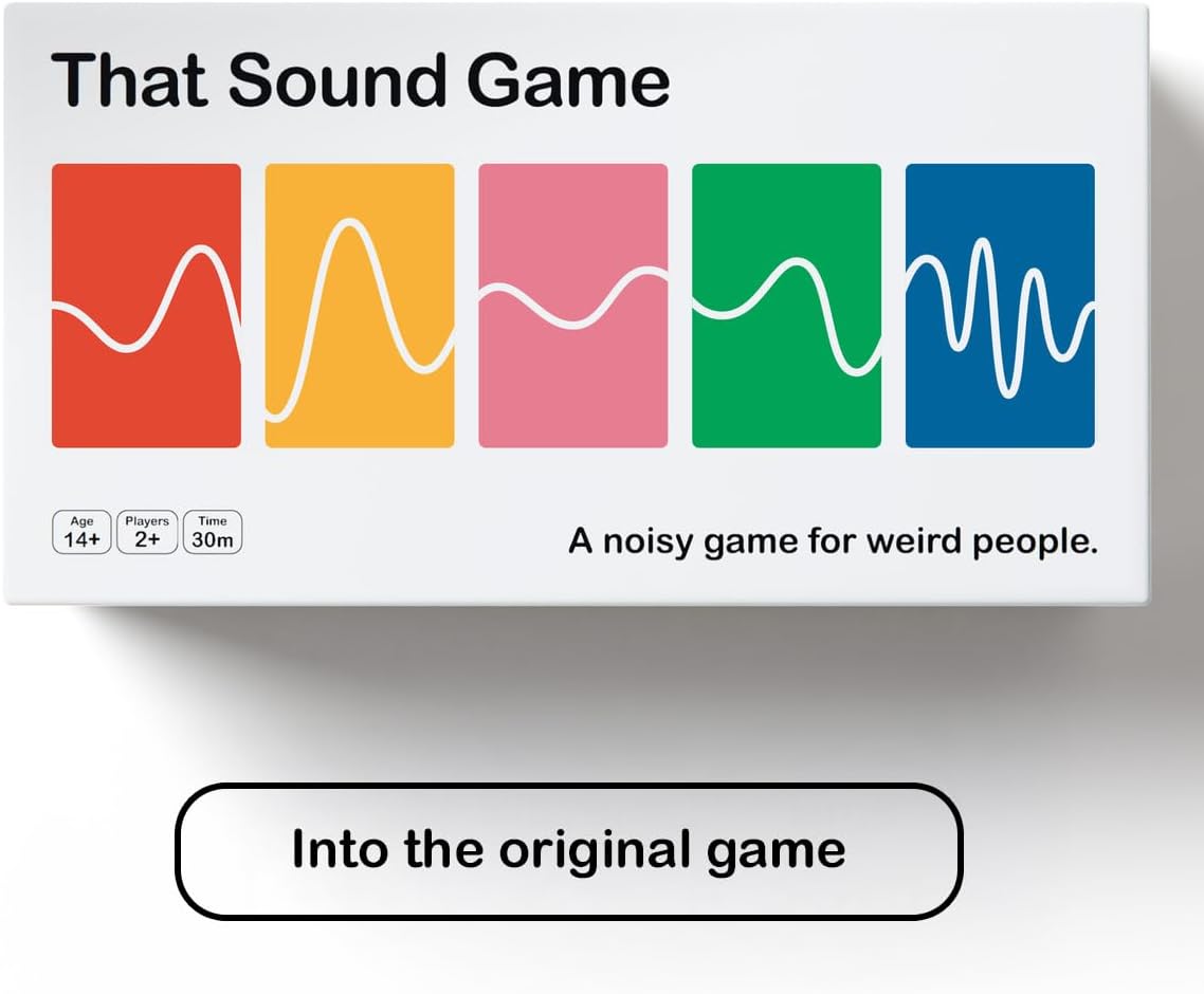 X-Rated Pack - Expansion Pack for That Sound Game, A Noisy Card Game for Weird People - Party Games for Adults, Bachelorettes, Dorm Rooms (18+)