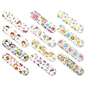 BST-MAI Cartoon Bandages 120 Stks Waterdicht en Ademend Zelfklevende Bandages Wond Pleister EHBO Hemostase Band Aid…