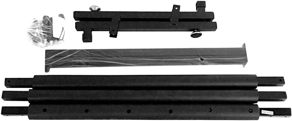 Multi Guitar Stand, 5 Holder Foldable Universal Display Rack Portable Black for Classical Acoustic Electric Bass Guitar Stage Studio Home Metal Black