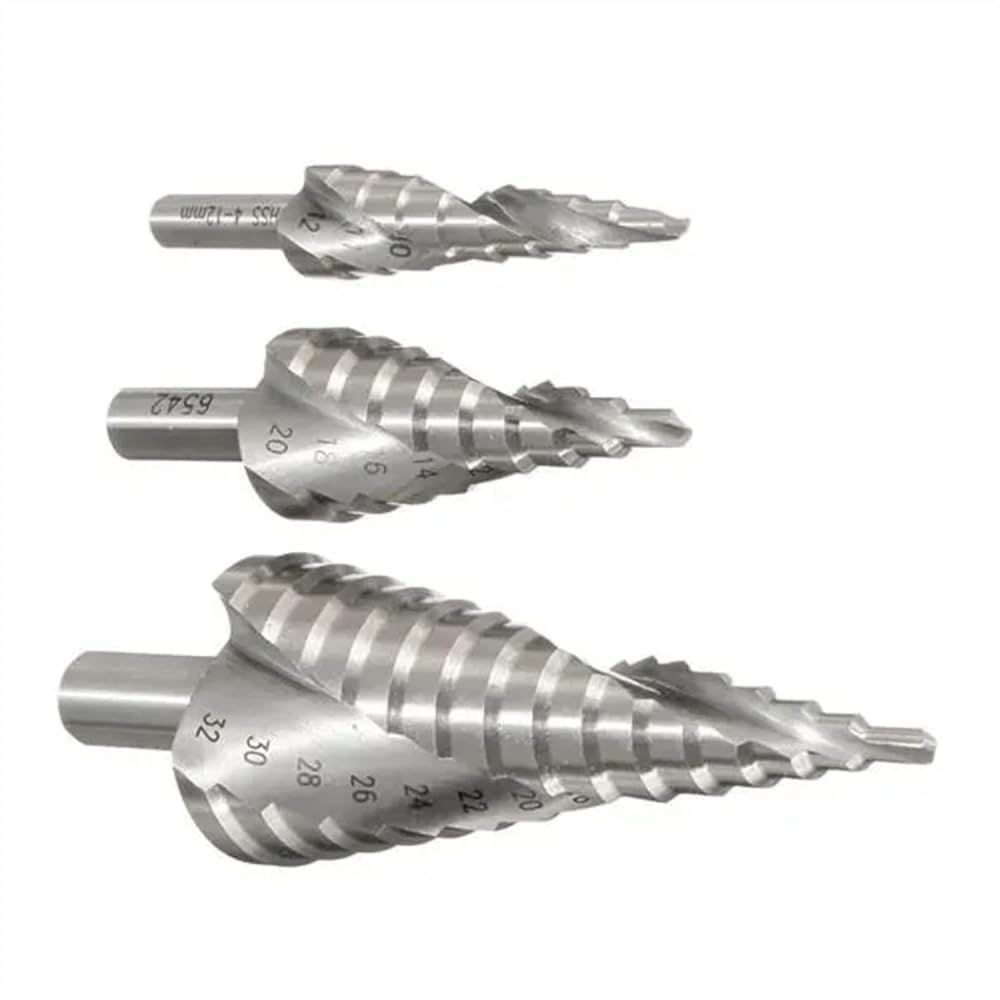 Wiertło stopniowe 4-12/20/32 mm z chwytem sześciokątnym rowek stożkowy wiertło stożkowe wiertło do otworów - 4-12 mm