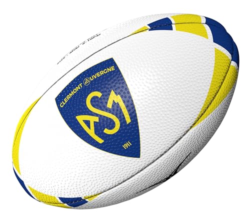 Gilbert Mini Ballon de Rugby Clermont - Collection Officielle ASM Clermont Auvergne