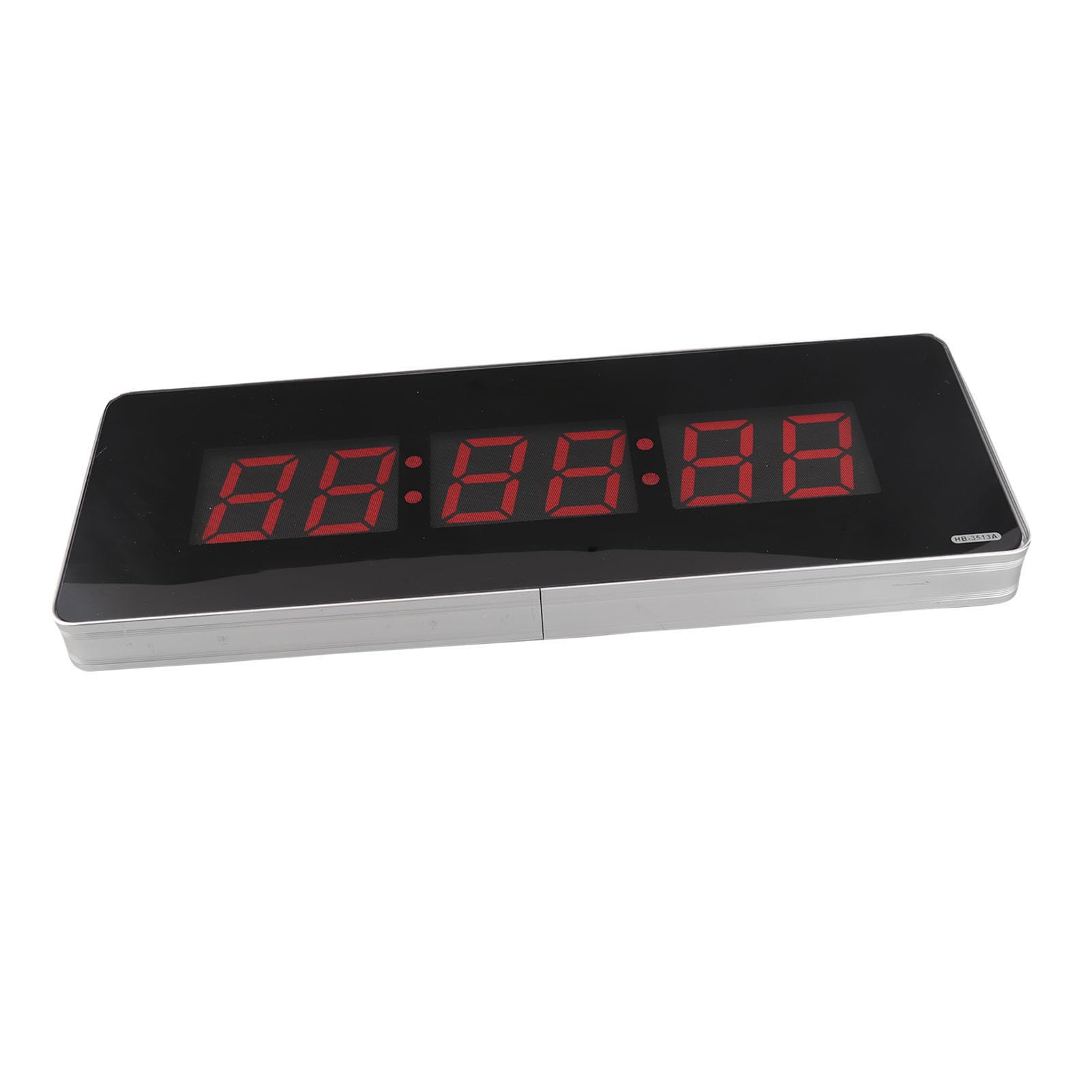Dioche 14.2 `` Orologio Digitale da Parete Grande, Display a LED Elettrico Orologio da Parete Moderno con Calendario per Camera da Letto Ufficio(Ora + Minuti + Secondi)