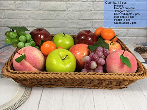 Kpuety Artificial Fruit Fake Simulation Fruit For Home Kitchen Party Photography Prop Wedding Decoration thumb #1
