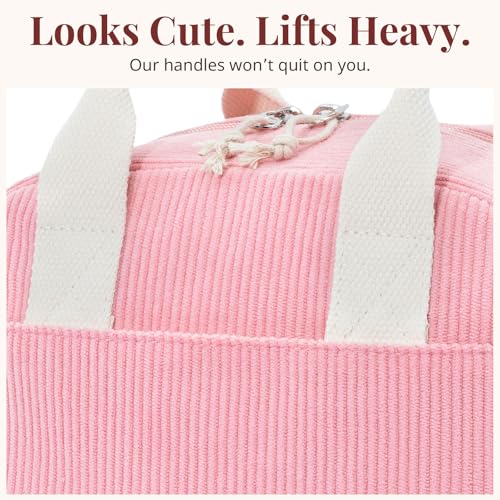 Image of LOVELYWIND Lunch Box for Women Cute Lunch Bags for Women Lunch Tote Bags Reusable Insulated Lunch Box Large Capacity Reusable Insulated Cooler for Work or Travel Gifts or Beach