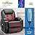 Flamaker Electric Power Lift Recliner Chair PU Leather for Elderly with Massage and Heating Ergonomic Lounge Chair for Living Room Classic Single Sofa with 2 Cup Holders Side Pockets Home Theater Seat from Flamaker