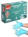 STEELMATES Guanti In TPE Usa e Getta, Guanti Da lavoro Senza Lattice, Guanti Monouso, Guanti Per Uso Alimentare Ed Estetista, Guanti Senza Polvere Non Aderenti, 100 Pezzi (L, AZZURRO)