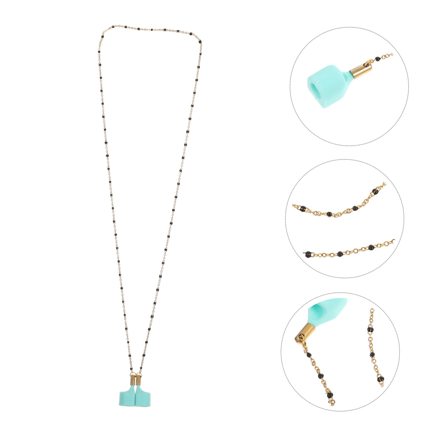 Uonlytech 5stücke Kabelloser Kopfhörer Haltegurt Mit Magnetverschluss Anti-Verlust Kette Für Earbuds Für Täglichen Gebrauch Und Modische Accessoires Leicht Und Tragbar