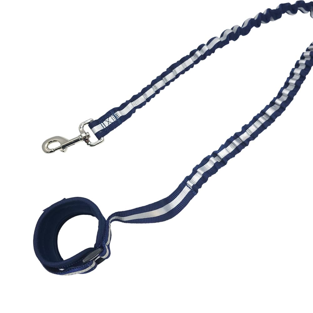 Nobby Jogging Lead Elastic Blue L 100/150 cm W 25 mm
