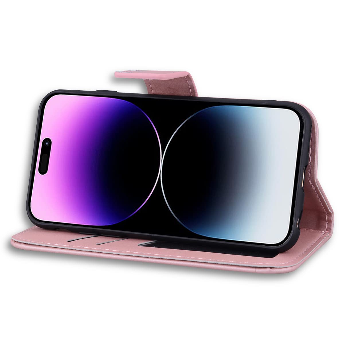 ⭐️Kedic iPhone 15 Pro Max ケース 手帳型　 パープル ⭐️Kedic iPhone 15 Pro Max ケース 手帳型 パープル ⭐️Kedic