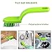 Openfly Hand-held Groove Gap Cleaning Tools, Tile Joint Scrub Brush Window Track Grout Cleaning Brushes to Deep Clean Kitchen Sink Bathroom Edge Corner