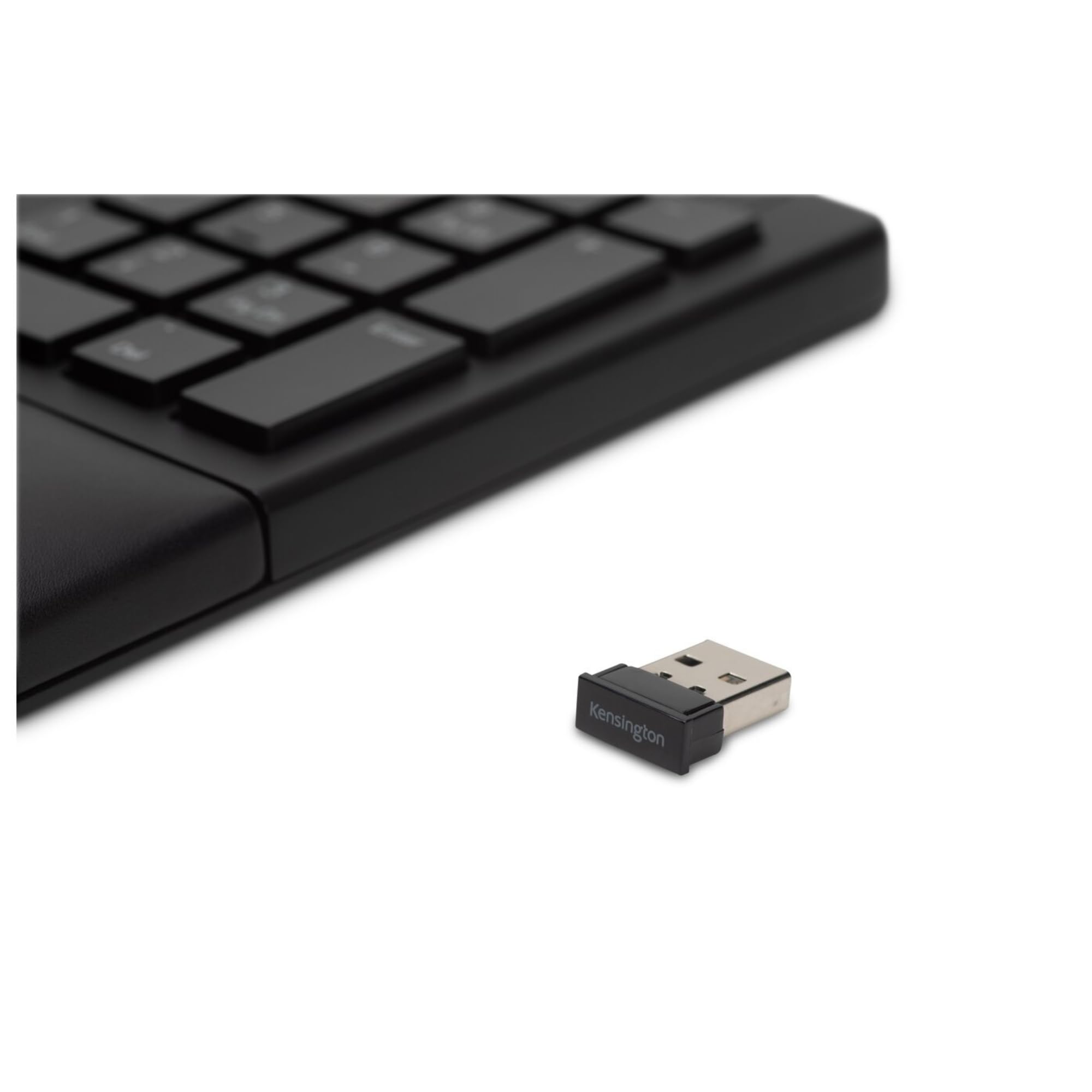 Kensington Tastiera wireless ergonomica ProFit Ergo - Tastiera divisa con layout UK, Doppia funzionalità 2,4 GHz & Bluetooth, Compatibile con Chrome OS, macOS e Windows (K75401UK)