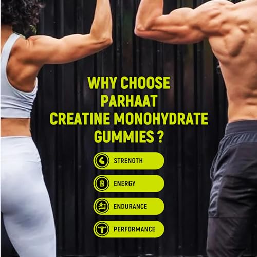 Image of NSF Certified Creatine Gummy - Creatine Monohydrate Gummies 5g for Men & Women - Boost Focus,Strength, and Endurance, Vegan, Gluten-Free, Non-GMO, 2.5 Gram Creatine per Gummy (Kumquat 90 ct)