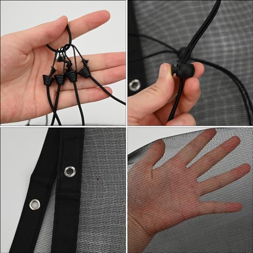 MIGIFTDY Cani Auto Barriera per Divisorio Rete